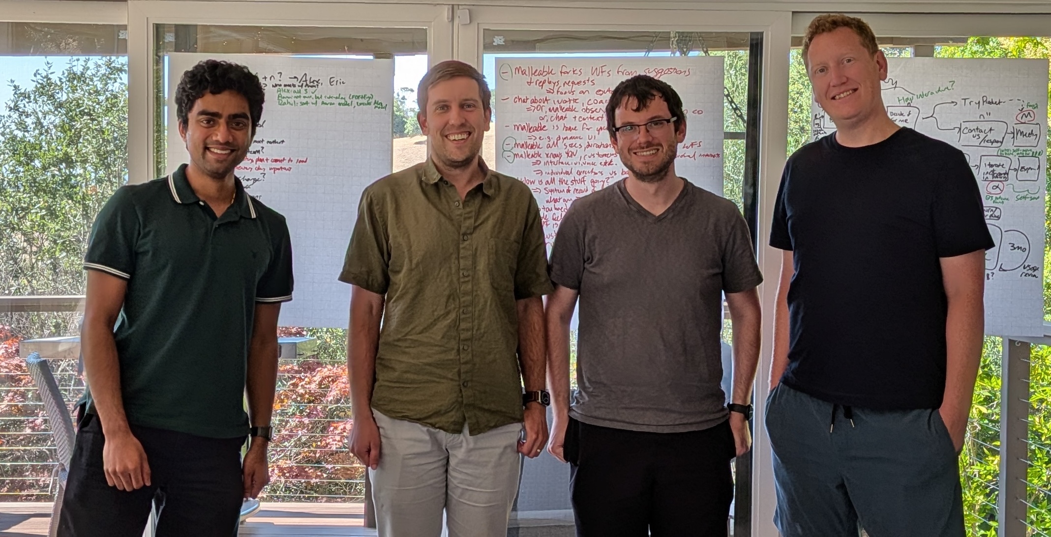 The Malleable team gathered together